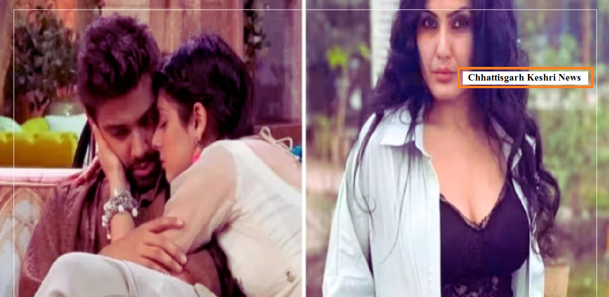 Isha-Samarth in Bigg Boss 17 show-romancing on the sofa