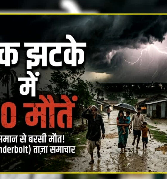 Dhamtari News, Lightning Strike, Chhattisgarh Monsoon, Dhamtari Lightning Strike